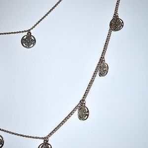Silver Necklace - looks like Tory Burch!